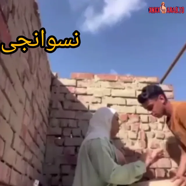 شاب فاجر واخد حبيبته وينيكها على السطح سكس مصري — لقطة 2
