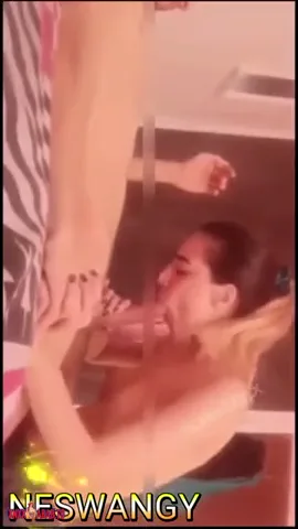 زانق حبيبته وينيك بزازها وتمصله زبه وتدلعه سكس مصري — لقطة 7